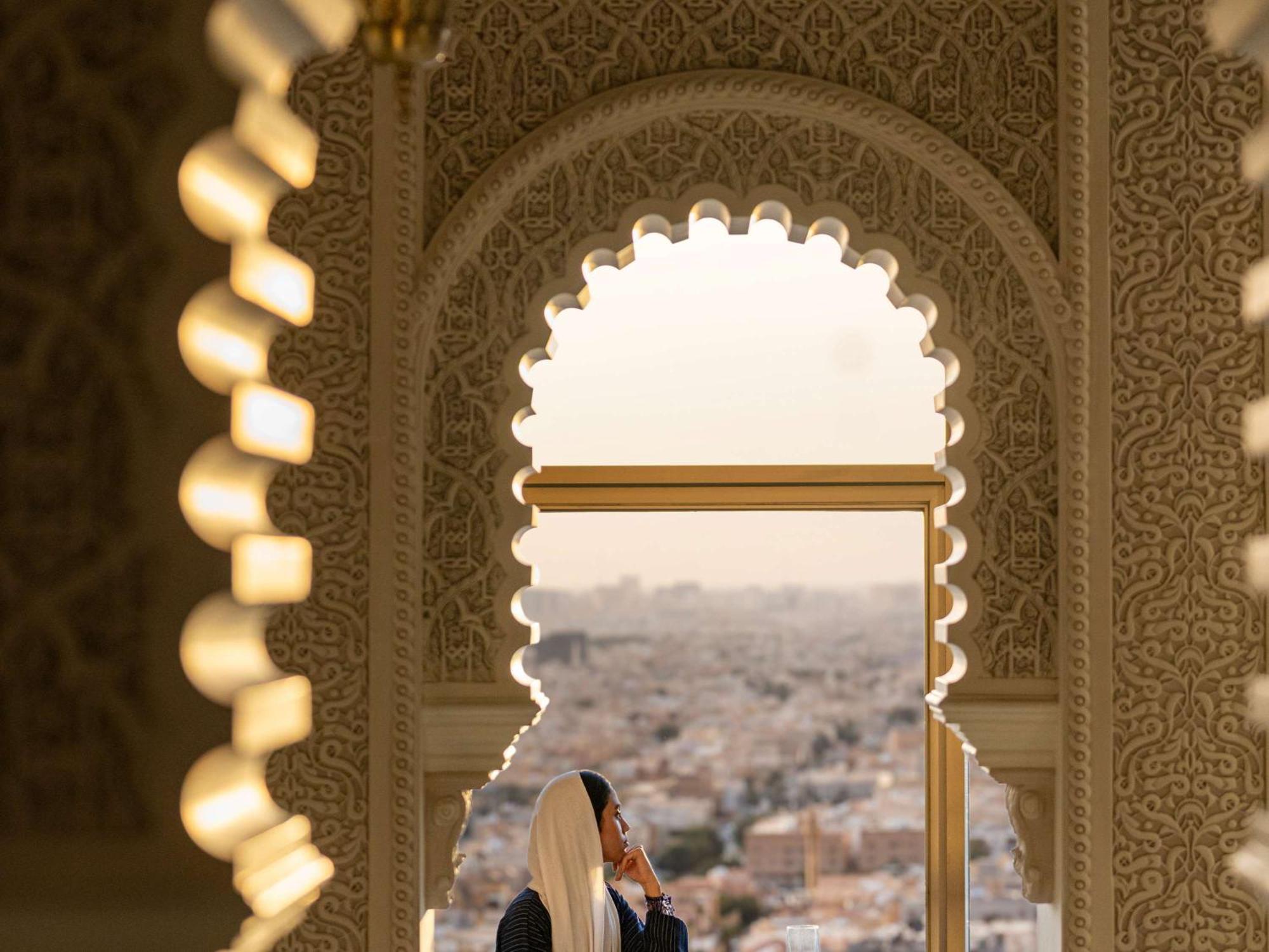Mövenpick Hotel And Residences Riyadh Exteriör bild A Moroccan wedding